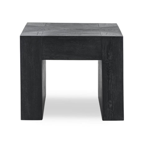 Bristol Aged Black 24" End Table by Classic Home at Eve Furniture