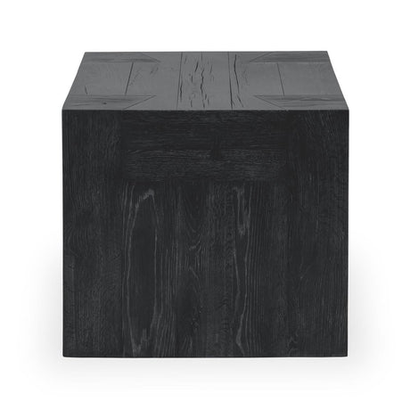 Bristol Aged Black 24" End Table by Classic Home at Eve Furniture