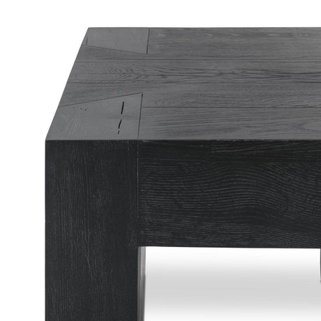 Bristol Aged Black 24" End Table by Classic Home at Eve Furniture