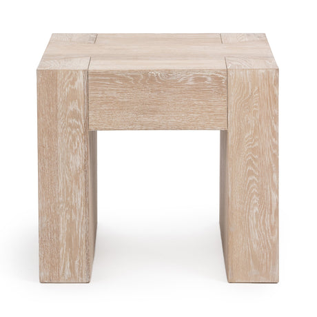 Bristol Aged Cream 24 End Table by Classic Home at Eve Furniture