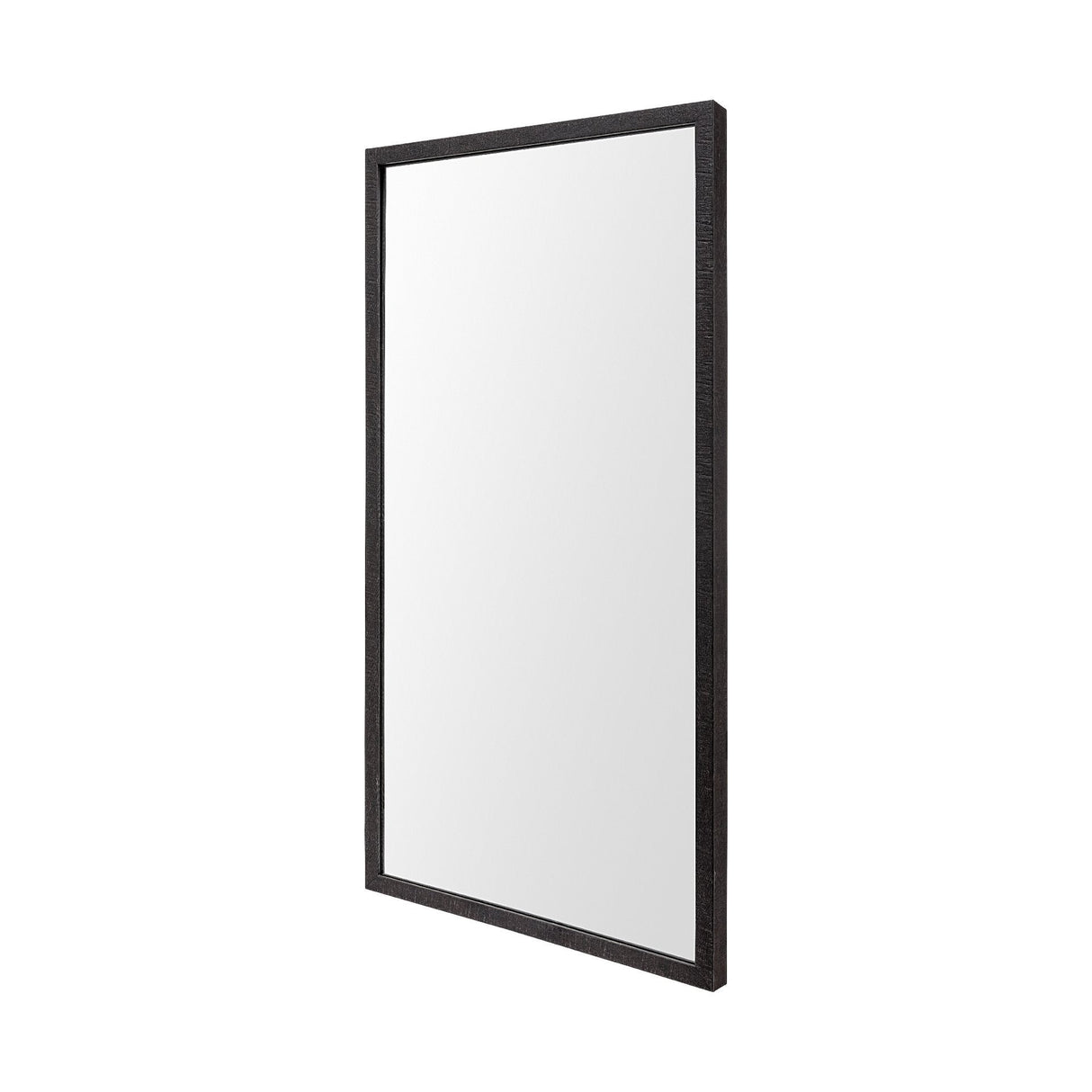 Bristol Espresso 20x40 Faux Wood Frame Bathroom Vanity Mirror by Mercana at Eve Furniture