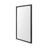Bristol Espresso 20x40 Faux Wood Frame Bathroom Vanity Mirror by Mercana at Eve Furniture