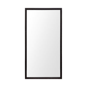 Bristol Espresso 20x40 Faux Wood Frame Bathroom Vanity Mirror by Mercana at Eve Furniture