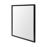 Bristol Espresso 24x30 Faux Wood Frame Bathroom Vanity Mirror by Mercana at Eve Furniture