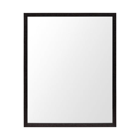 Bristol Espresso Faux Wood Frame Bathroom Vanity Mirror by Mercana at Eve Furniture