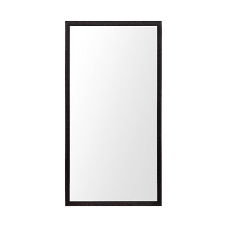 Bristol Espresso Faux Wood Frame Bathroom Vanity Mirror by Mercana at Eve Furniture