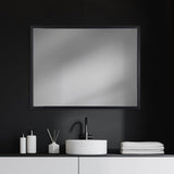 Bristol Espresso Plain 3Mil Mirror 30 x 40 by Mercana at Eve Furniture