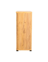 Bristol Golden Oak Metal Mesh Door Accent Cabinet by Coaster at Eve Furniture