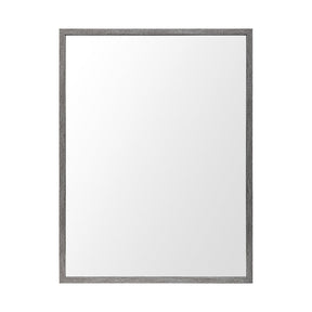 Bristol Grey Plain 3Mil Mirror 30 x 40 by Mercana at Eve Furniture