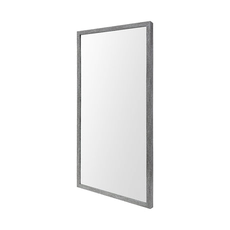 Bristol Grey Plain 3Mil Mirror by Mercana at Eve Furniture