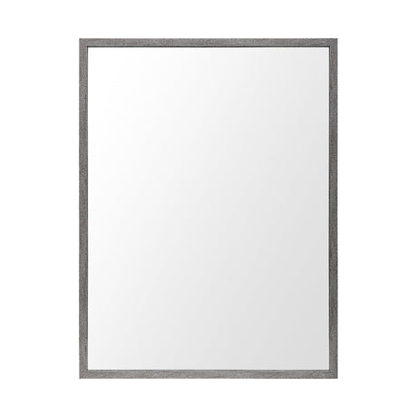 Bristol Grey Plain 3Mil Mirror by Mercana at Eve Furniture