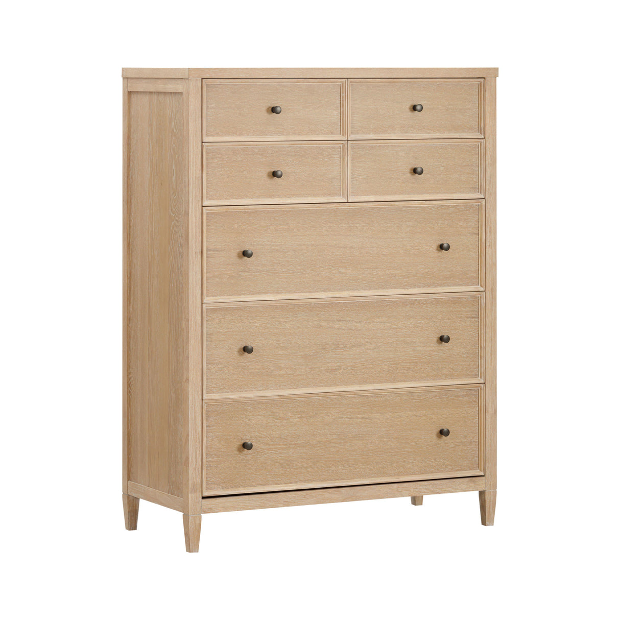Bristol Park Whitewashed Oak Wood Chest by TOV Furniture at Eve Furniture