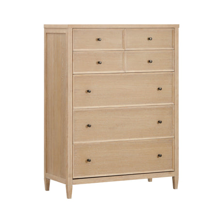 Bristol Park Whitewashed Oak Wood Chest by TOV Furniture at Eve Furniture