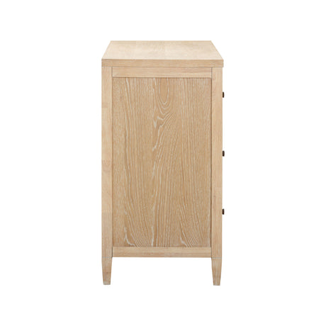 Bristol Park Whitewashed Oak Wood Dresser by TOV Furniture at Eve Furniture