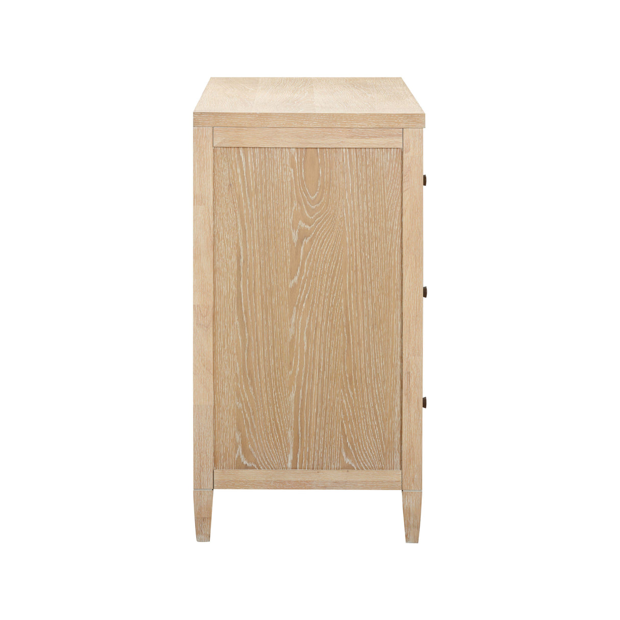 Bristol Park Whitewashed Oak Wood Dresser by TOV Furniture at Eve Furniture