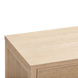 Bristol Park Whitewashed Oak Wood Dresser by TOV Furniture at Eve Furniture