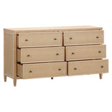 Bristol Park Whitewashed Oak Wood Dresser by TOV Furniture at Eve Furniture