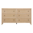 Bristol Park Whitewashed Oak Wood Dresser by TOV Furniture at Eve Furniture