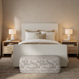 Bristol Park Whitewashed Oak Wood Large Nightstand by TOV Furniture at Eve Furniture