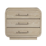Bristol Tan Three-Drawer Chest by Crestview at Eve Furniture