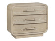 Bristol Tan Three-Drawer Chest by Crestview at Eve Furniture