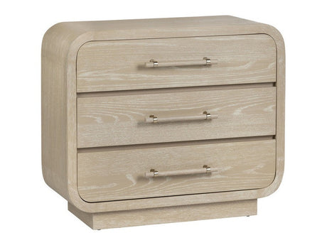 Bristol Tan Three-Drawer Chest by Crestview at Eve Furniture