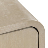 Bristol Tan/Cream Media Console by Crestview at Eve Furniture