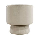 Bristol Taupe Swivel Chair by Homelegance at Eve Furniture