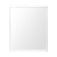 Bristol White Faux Wood Frame Bathroom Vanity Mirror by Mercana at Eve Furniture