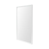 Bristol White Plain 3Mil Mirror 20 x 40 by Mercana at Eve Furniture