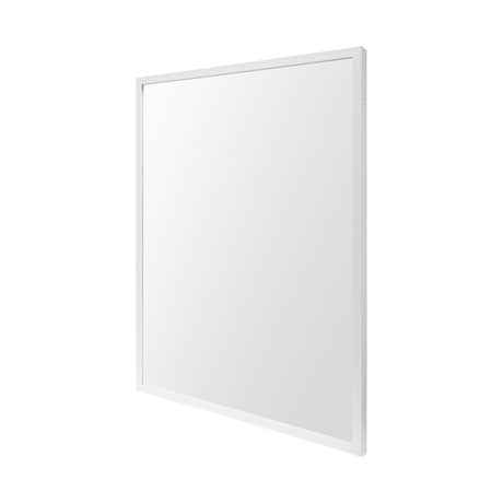 Bristol White Plain 3Mil Mirror by Mercana at Eve Furniture