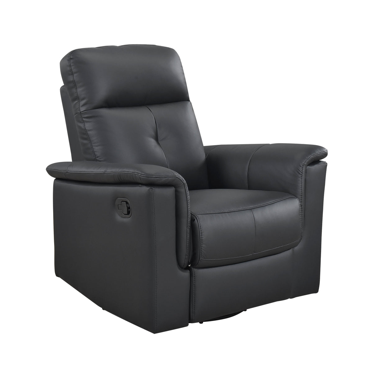 Bristow Black Swivel Glider Reclining Chair