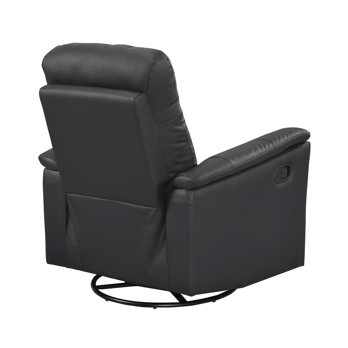 Bristow Black Swivel Glider Reclining Chair