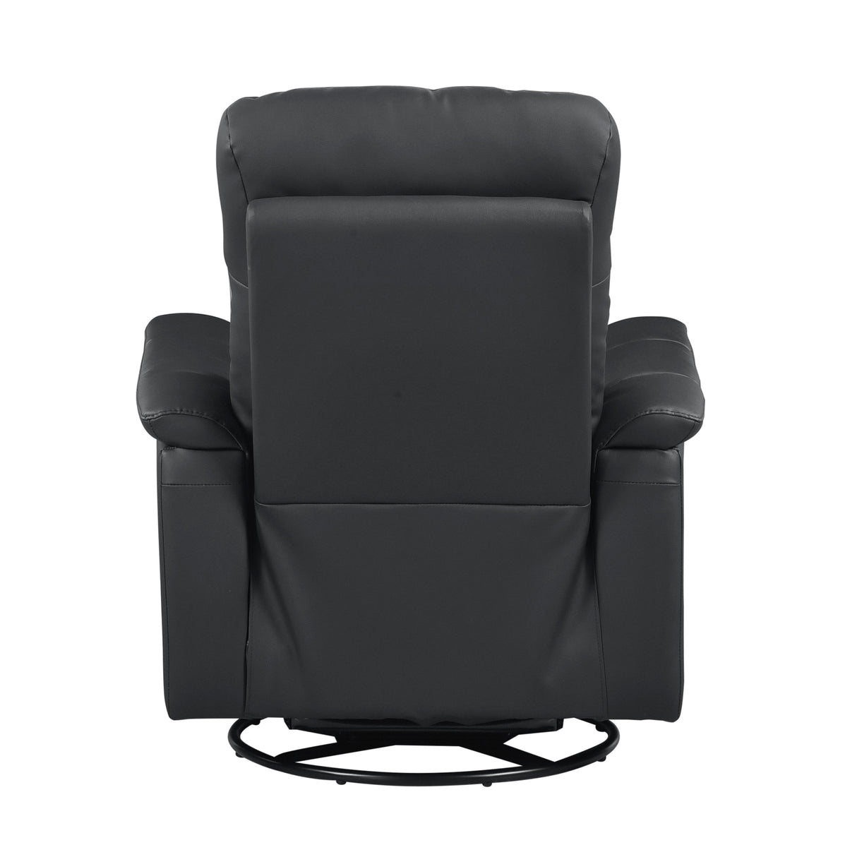 Bristow Black Swivel Glider Reclining Chair