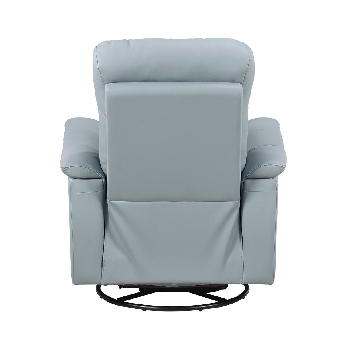 Bristow Blue Swivel Glider Reclining Chair