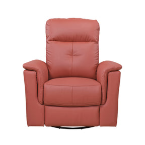 Bristow Red Swivel Glider Reclining Chair by Homelegance at Eve Furniture