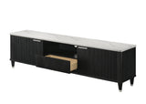 Britany Black TV Stand by Crown Mark at Eve Furniture