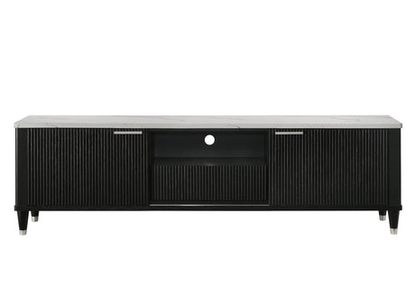 Britany Black TV Stand by Crown Mark at Eve Furniture