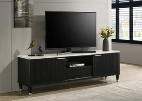 Britany Black TV Stand by Crown Mark at Eve Furniture
