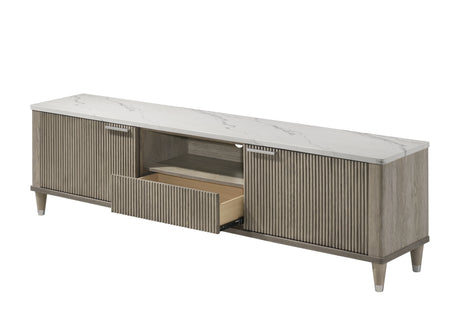 Britany Driftwood TV Stand by Crown Mark at Eve Furniture