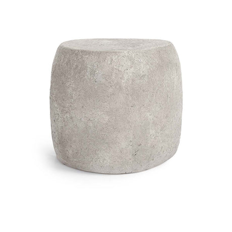 Britney Light Gray 24" Round Outdoor End Table by Classic Home at Eve Furniture