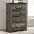 Britonale Rustic Gray Chest by Furniture of America at Eve Furniture