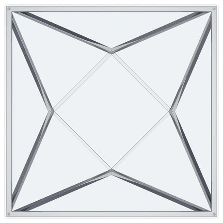 Brittania Nickel 2-Piece Square Coffee and End Table Set by Coaster at Eve Furniture