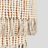 Brittany Natural Beaded Chandelier by Classic Home at Eve Furniture