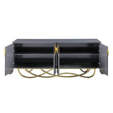 Brivo Grey Console Table by New Era Innovations at Eve Furniture