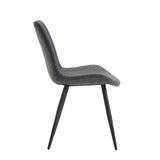 Brixley Mottled Gray Dining Side Chair, Set of 2 by Homelegance at Eve Furniture