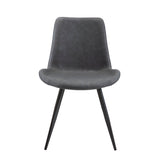 Brixley Mottled Gray Dining Side Chair, Set of 2 by Homelegance at Eve Furniture