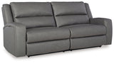 Brixworth Slate Reclining Sofa