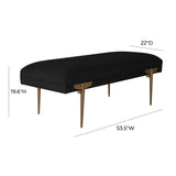 Brno Velvet Bench by TOV Furniture at Eve Furniture