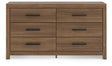 Broachmyn Auburn Dresser by Ashley at Eve Furniture